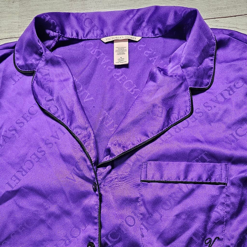 VS medium pajama set, long sleeve, silky soft - Picture 10 of 16
